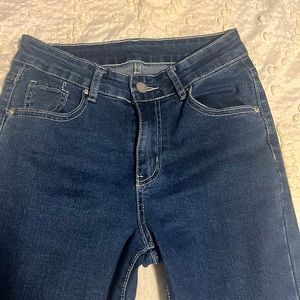 jeans with design on back